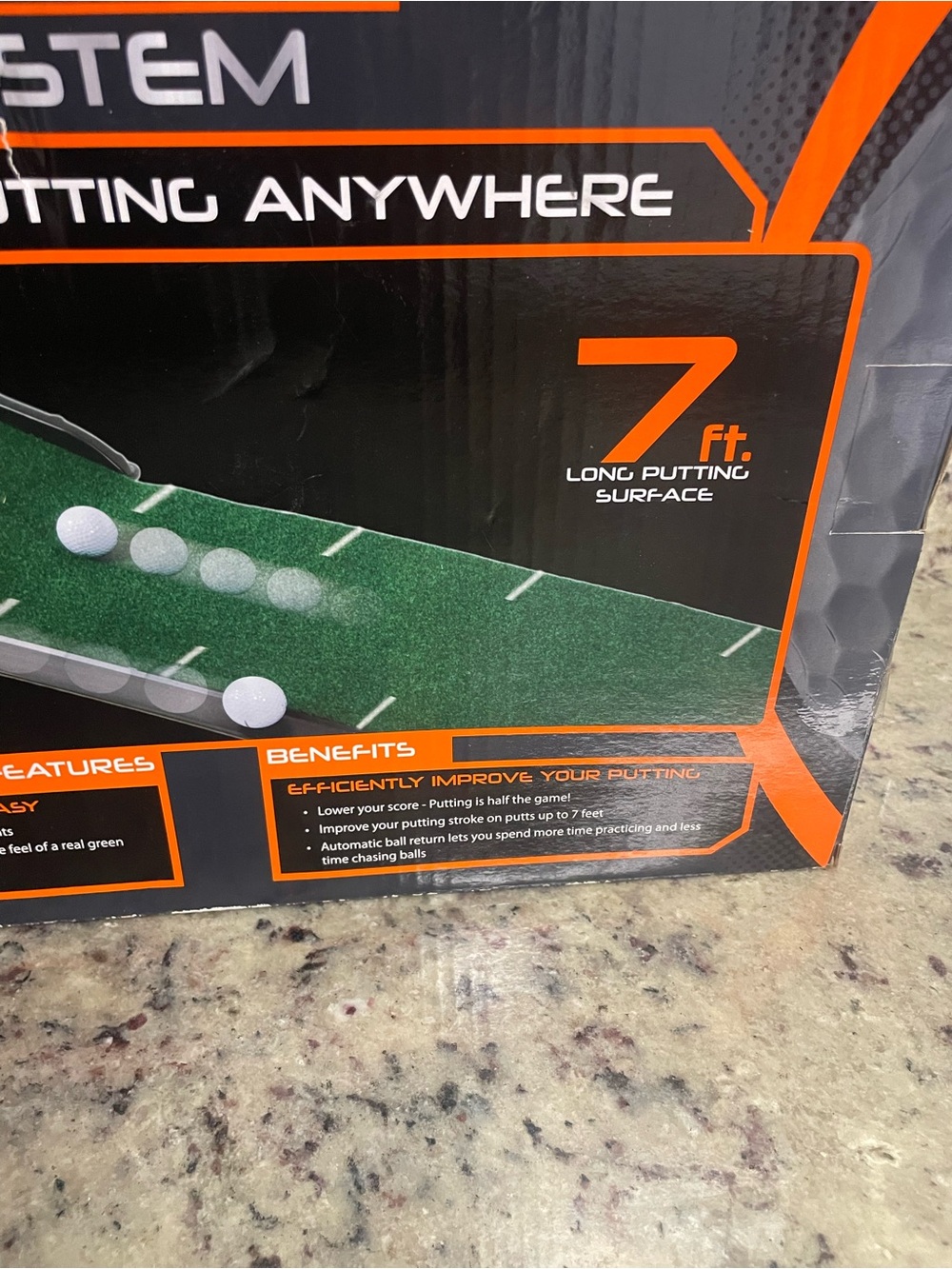 New Club Champ Automatic Putting System 7-foot indoor golf training aid Gift - Picture 8 of 10